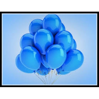 Balloons - Metallic Blue x10